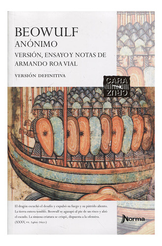 Libro Beowulf. Versión, Ensayo Y Notas De Armando Roa Vial