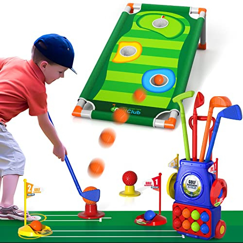 Juego De Golf Niños Pequeños, Juegos De Carrito De Go...