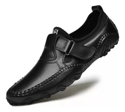 Zapatos Casuales De Cuero Para Hombre Mocasines Para Caminar