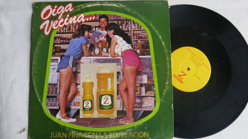 Vinyl Vinilo Lp Acetato Juan Piña Con La Revelacion Oiga Vec