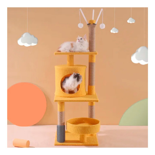 Arranhador Para Gatos Árvore De Gatos Brinquedo Pet Grande