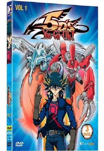 Dvd Yu-gi-oh 5d's Vol. 1 (3 Discos) Animação 2008