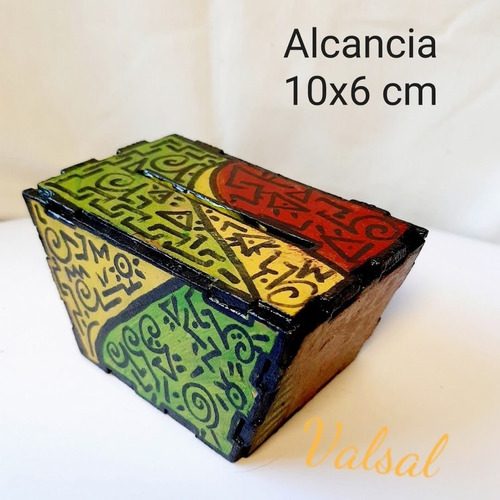 Alcancia Madera