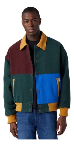 Chaqueta Hombre Bomber Jacket Darkest Spruce
