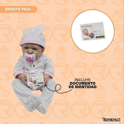 Imagen 6 de 6 de Bebe Reborn Argentina Bebote Real Muñeco Cuerpito Plastisol