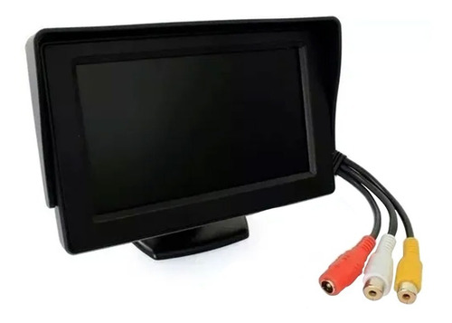 Monitor Tela Automotivo Lcd 4.3  Base Fixa 12v Colorido