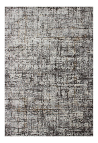 Tapete decorativo moderno Dib Hydra para cabelos longos de 160 x 230 cm com design de tecido bege