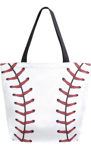 Bolsa Lona Deportiva Beisbol Para Mujer Bolsa Hombro Casual