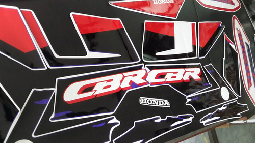 Calcomanias Honda Cbr 600 F2 '94 Kit Completo Violeta Negra