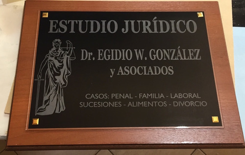 Placa Pergamino Egresados 30x40 Pl2