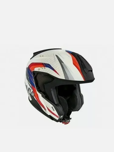 Casco Bmw Moto Blanco Sport M Motocicleta Compatible