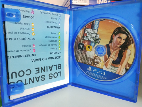 Grand Theft Auto V - Gta V - Gta 5 Ps4 (Usado)