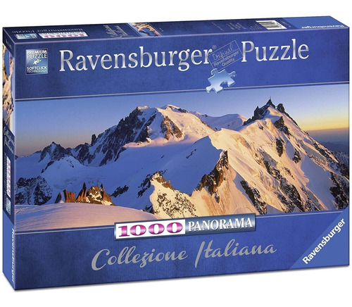 Rompecabezas 1000 Pzas Ravensburger: Monte Blanco, Italia