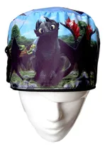 Comprar Gorro Quirúrgico Antifluido Doble Faz Chimuelo Dragones
