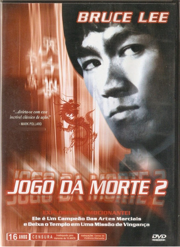 Dvd Jogo Da Morte 2 - Bruce Lee            