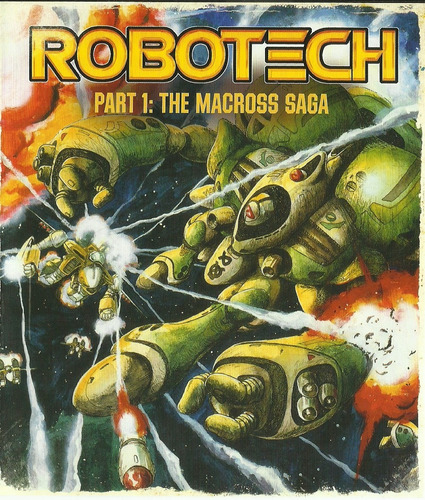 Robotech Parte 1 The Macross Saga | Blu Ray Serie Nueva