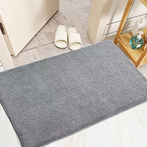 Alfombra Para El Suelo, Alfombra Para Puerta, 50cmx80cm Gris