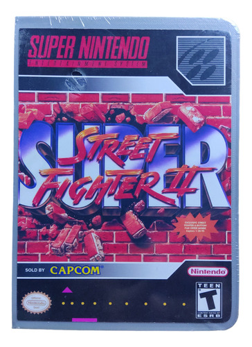 Super Street Fighter 2 Super Nintendo (repro) Snes Con Caja