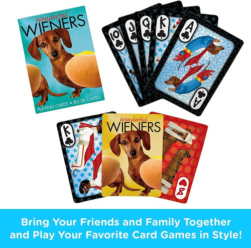 Cartas De Poker Wonderful Weiners Perro Salchicha