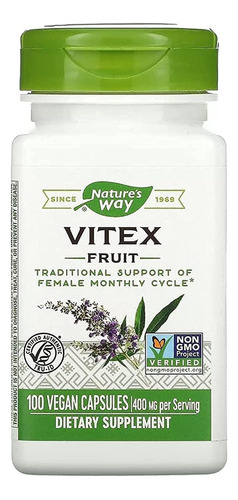 Nature's Way Vitex Fruit, Soporte Tradicional De Ciclo Mensu