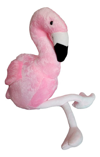 Flamingo Fofinho Decoração Quarto E Festa Infantil 34cm