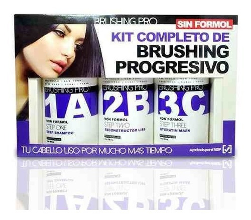 Brushing Progresivo, 3 Pasos, Sin Formol Con Regalo! Nice