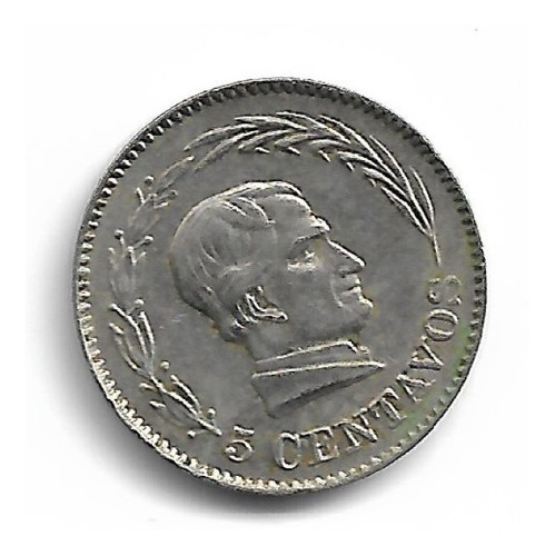Ecuador 5 Centavos 1924 Km#65  S/c-