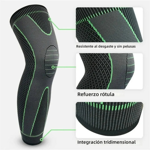 Rodillera Larga Compresion Deportiva