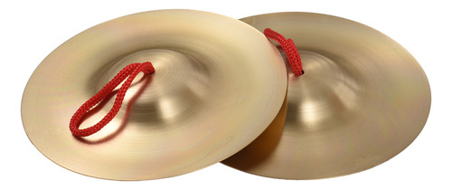 Instrumento De Mano De Latón Cymbal Gong, 1 Par, Pequeño.. 8