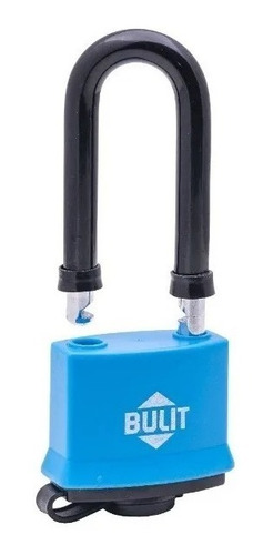 Candado Reforzado De 50mm Aro Largo Resistente Al Agua Bulit