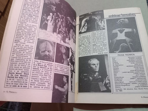 Revista El Péndulo N°1: Capanna Gorodischer Ballard Aldiss (Usado)