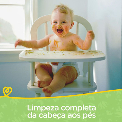 Toalhinhas Umedecidas Pampers Aloe Vera Suave Resistente 48u