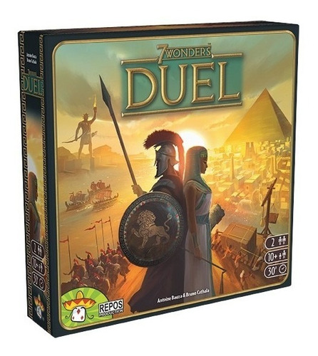 7 Wonders Duel: Juego De Mesa Para La Familia Y Amigos