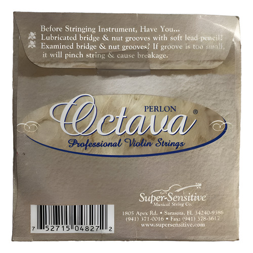 Cuerda Viola C (do) Perlon 15-16 1/2 Pulgadas