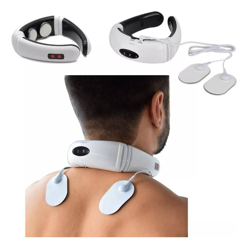 Masajeador Electroestimulador Cuello Cuerpo Fisioterapia Ems