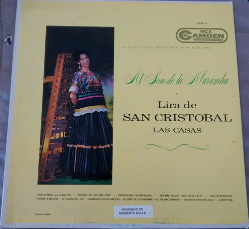 Disco De Vinilo -marimba - San Cristobal  Las Casas-mexico