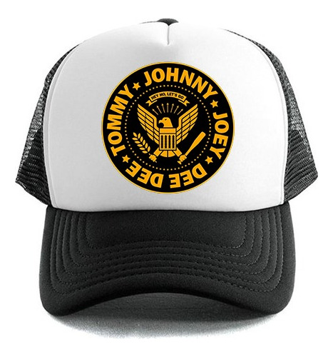 Ramones - Gorra Trucker - Cierre Ajustable - Tr_01