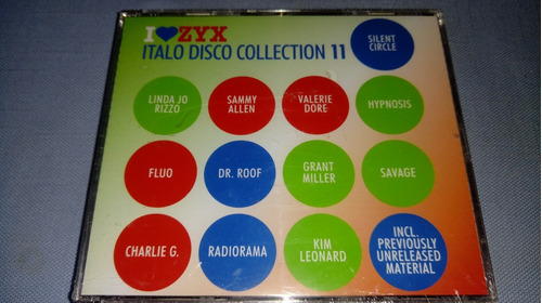 I Love Zyx Italo Disco Collection 11 Box Set (3 Cd's) 2011