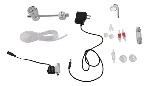 Kit Regulador De Co2 Para Acuarios Sistema Generador Generad