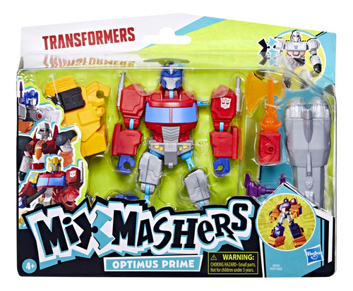Transformers Mixmashers Figura De Acción Optimus Prime 12 Cm