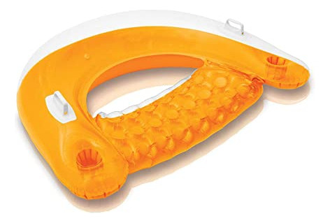 Intex Sit N Float Tumbonas Flotantes Inflables Coloridas, Pa