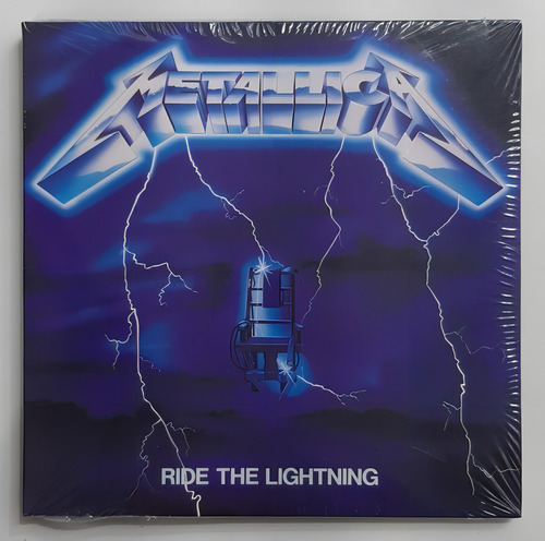 Cd Metallica - Ride The Lightning - Capa Epac