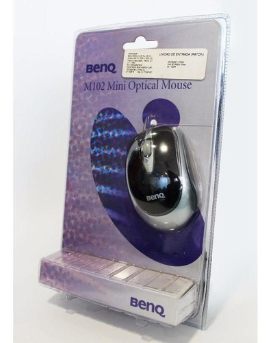 Mouse Optico Alambrico Benq M102 Color Negro