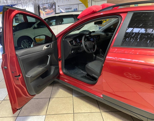 Imagem 9 de 13 de Volkswagen Nivus 2021 1.0 Flex Comfortline Vermelho