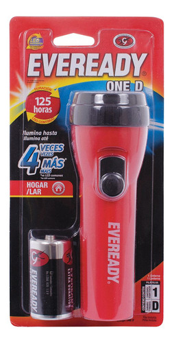 Linterna Eveready Pro One Led Led Incluye 1 Pila D