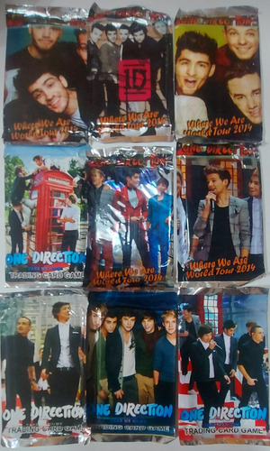 One Direction 9 Sobres De Cartas Diferentes Cerrados