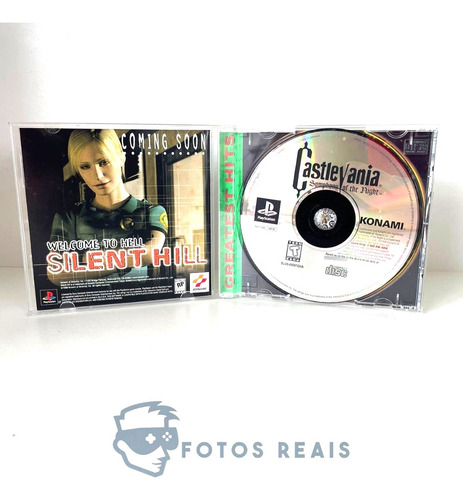 Jogo Castlevania Symphony Of The Night Original Ps1 (Usado)