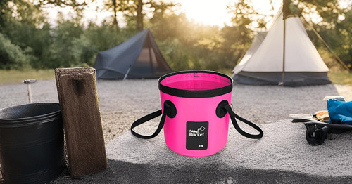 Banchelle Cubo Plegable De Almacenamiento De Agua Para Campi
