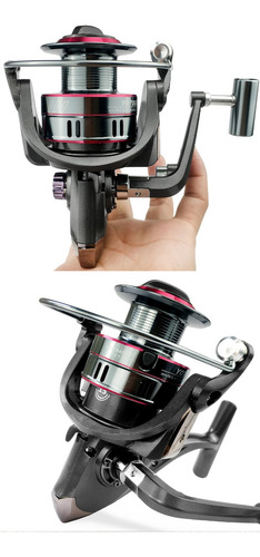 Caña De Pesca Telescópica Con Carrete Profesional Modelo 013