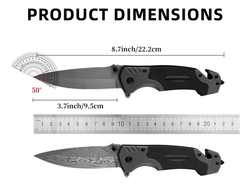 Cuchillo Plegable Portátil Multifuncional Para Camping
